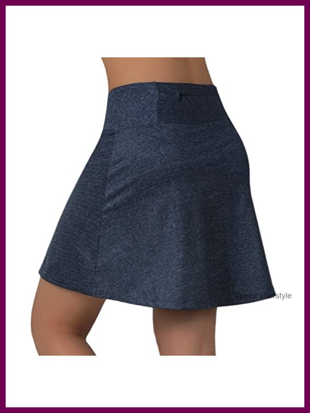 Women's Golf Skorts with Pockets Athletic Tennis Skirt 2-in-1 Knee Length
